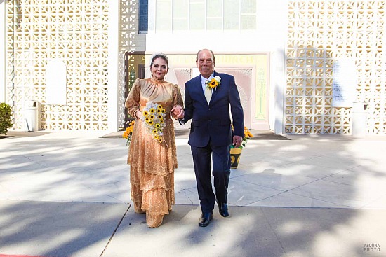 Salud and Armando 50th Golden Wedding