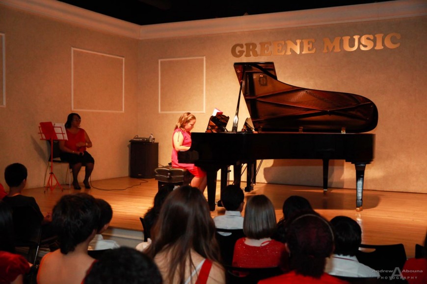 Piano Recital 2014 Presented by Shirlyne Humphrey at Greene Music_San Diego Photographer Andrew Abouna