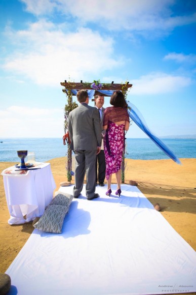 June and Scott Sunset Cliffs Wedding by San Diego Wedding Photographers Andrew Abouna