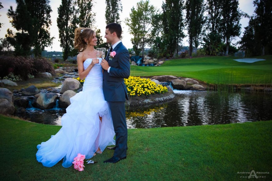 Julia and JD Riverwalk Golf Club Wedding by San Diego Wedding Photographer Andrew Abouna