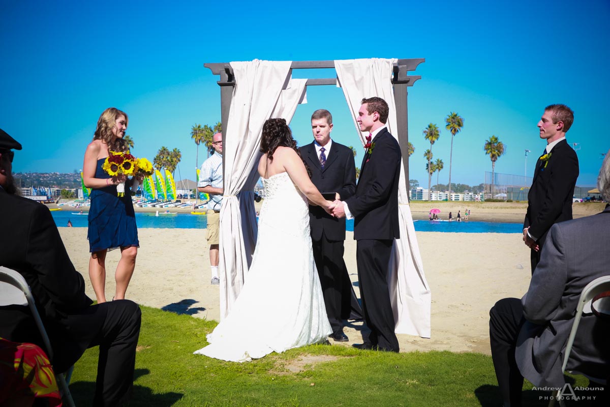 Kristen And David Mission Beach Womens Club Wedding By San