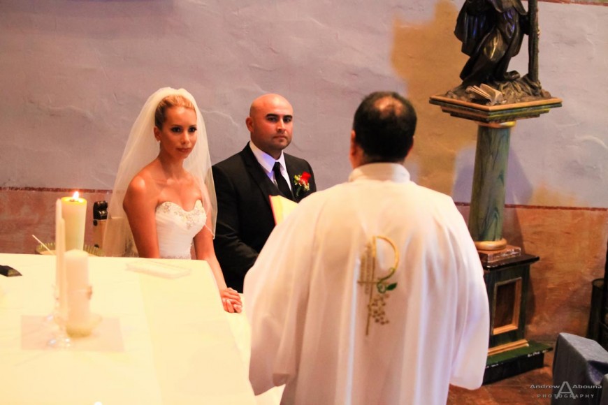 Valerie and Raul Mission San Diego de Alcala Wedding by San Diego Wedding Photographers Andrew Abouna
