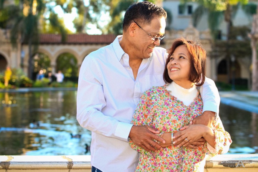 Leonora and Sam Balboa Park Engagement Photos by Wedding Photographer in San Diego Andrew Abouna