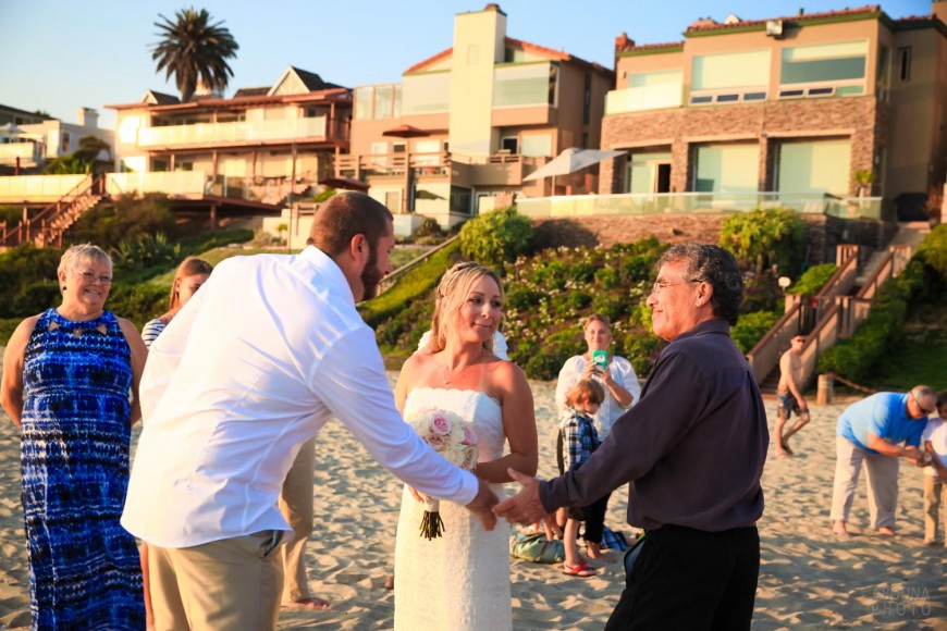 Lauren and Mack - Beach Wedding in Carlsbad California by Wedding Photographers in San Diego AbounaPhoto