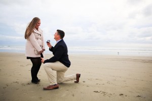 Brooke and Britt surprise engagement proposal photos Coronado Beach California by San Diego Photographer AbounaPhoto
