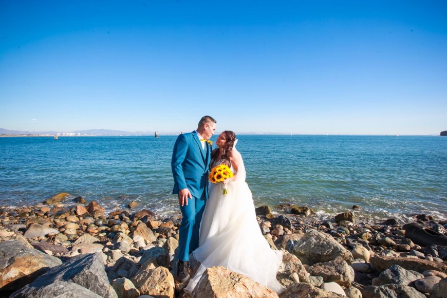 Alicia and Peter - Oceanview San Diego Bay Point Loma Wedding Photography - AbounaPhoto