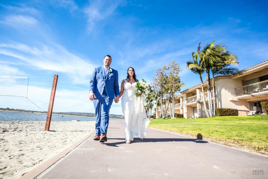 Raquel and Kevin San Diego Mission Bay Resort Wedding Photography AbounaPhoto