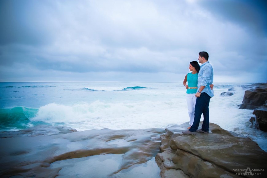 Lindsay and Jim Engagement Photos La Jolla 042514 by San Diego Wedding Photographer Andrew Abouna