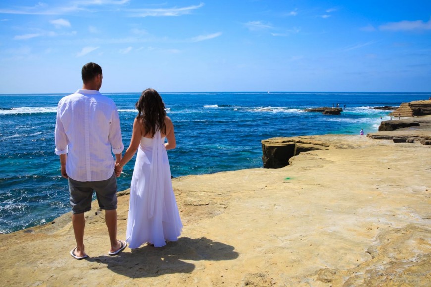 Rachel and Anthony La Jolla Beach Wedding by San Diego Wedding Photographers Andrew Abouna