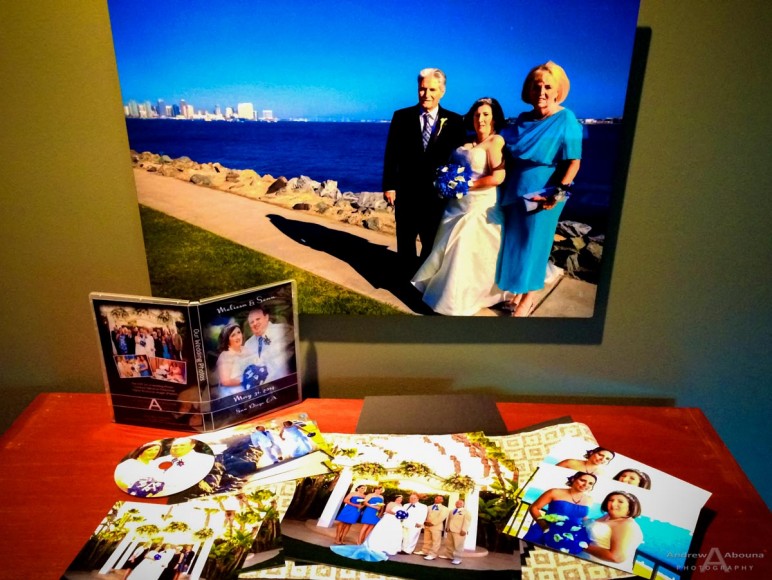 Professional Wedding Prints and DVD by San Diego Wedding Photographer Andrew Abouna-0146