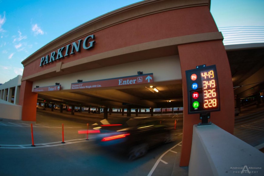 ParkHelp USA Guidance Commercial Photography of Desert Hills Premium Outlets by San Diego Photographer Andrew Abouna