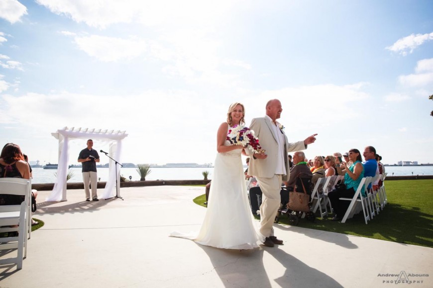 Deb and James Admiral Kidd Wedding by San Diego Wedding Photographer Andrew Abouna