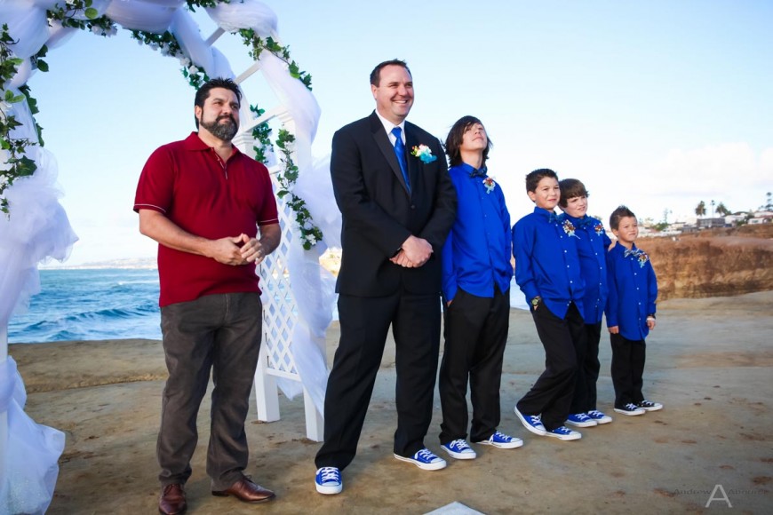 Carrie and Rob Sunset Cliffs Wedding by San Diego Wedding Photographer Andrew Abouna