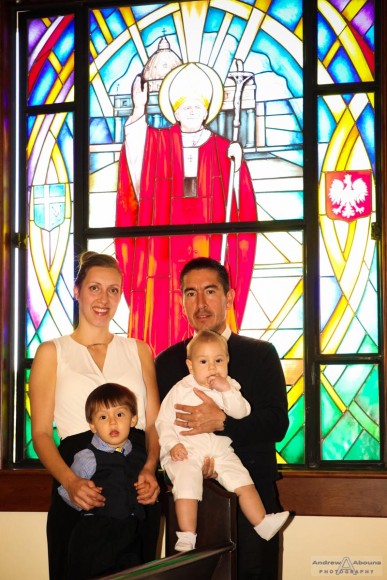 Joanna and Omar - Jason Baptism Photos - San Diego Photographer Andrew Abouna
