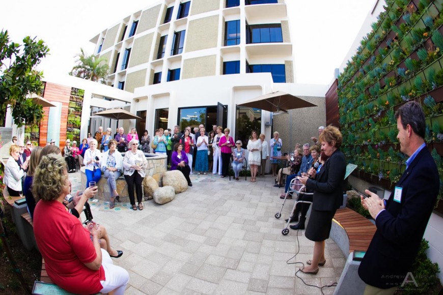 Coronado Hospital Foundation Cafe and Healing Garden Reception Photography by Event Photographer San Diego Andrew Abouna