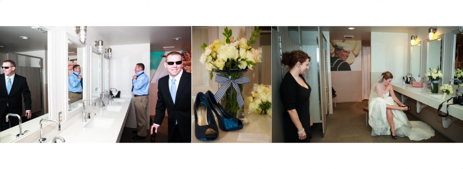 Laura and Davids Wedding Book - San Diego Yacht Wedding by Wedding Photographers Andrew Abouna - Pages 2-3
