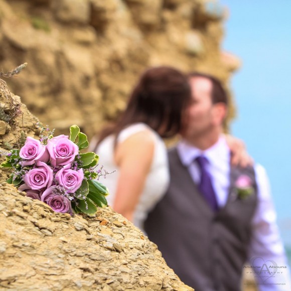 Christina and Steven Sunset Cliffs Wedding by Wedding Photographer San Diego Andrew Abouna