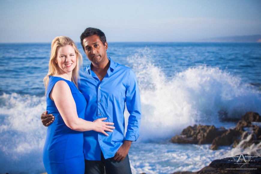 MJ and Rashid Engagement Pictures La Jolla by Wedding Photographer San Diego Andrew Abouna