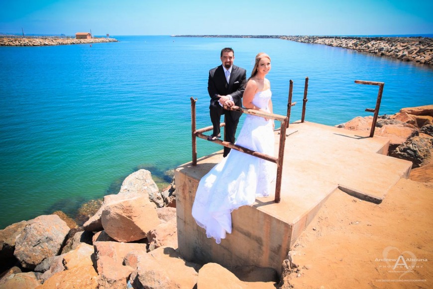 Kim and Billy Camp Pendleton Oceanside Beach Wedding by San Diego Wedding Photographer Andrew Abouna