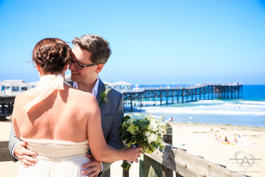 Melissa and Adam Pacific Beach Paradise Point Wedding Photos by Wedding Photographers in San Diego Andrew Abouna