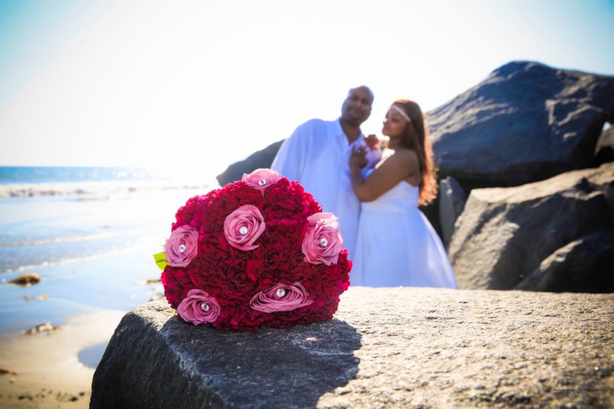 Jache and Thomas Coronado Beach Wedding Photography by Andrew Abouna