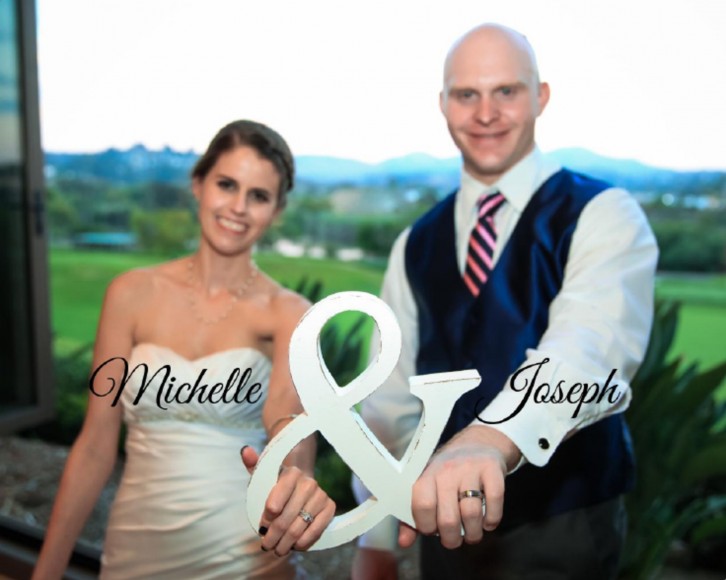Michelle and Joseph Wedding Album Design_cover