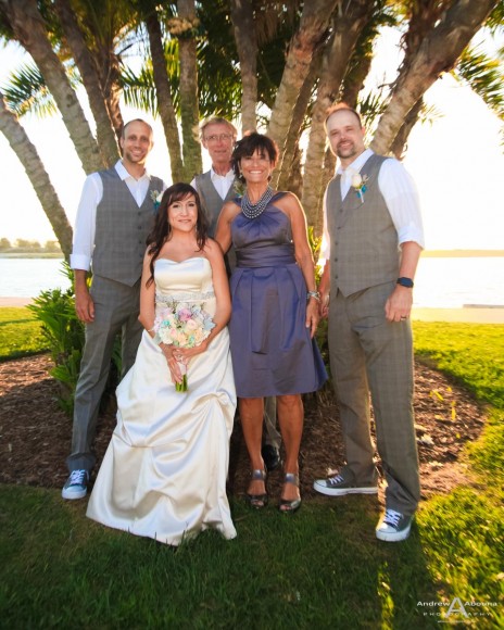 Jenna and Guillermo Hilton Mission Bay Wedding Photos by AbounaPhoto