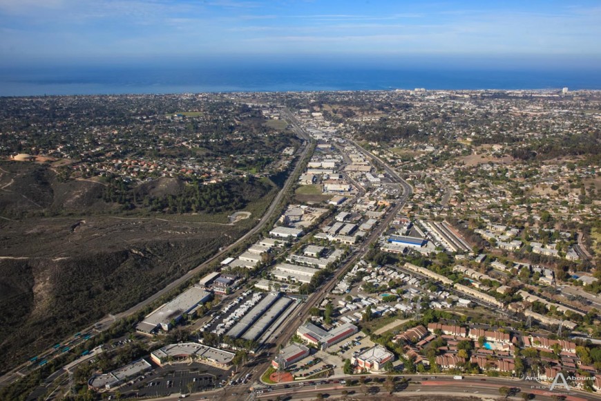 Commercial property aerial photography for Voit by Commercial Photographer San Diego Andrew Abouna