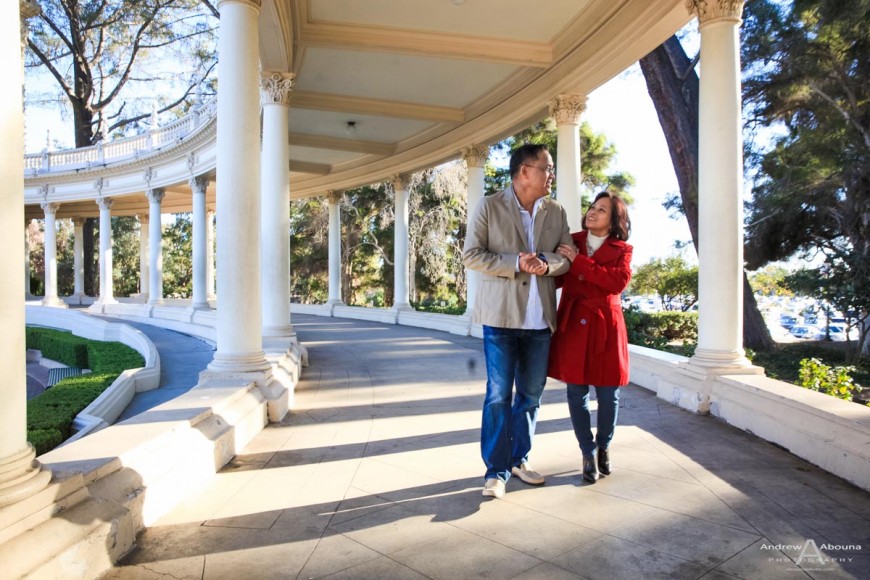 Leonora and Sam Balboa Park Engagement Photos by Wedding Photographer in San Diego Andrew Abouna