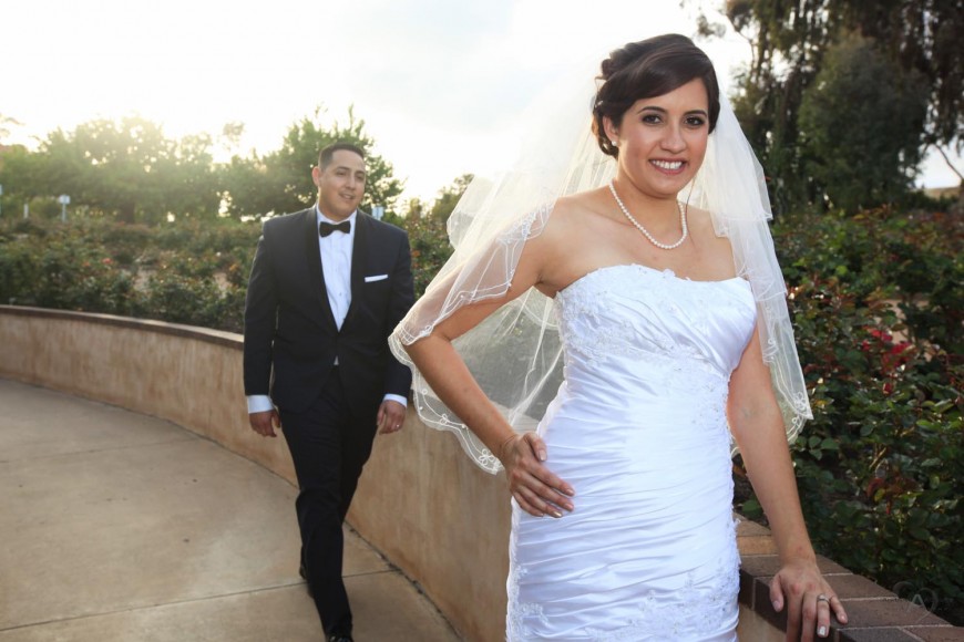 Chelsea and Sebastian-Marriott-Mission de Alcala-Balboa Park-San Diego Woman's Club-Wedding Photography by AbounaPhoto
