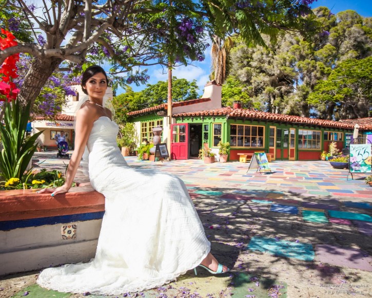 Sasha and Chase Pre-wedding photo shoot Balboa Park by San Diego wedding Photographers Andrew Abouna