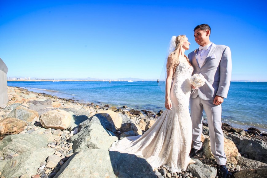 Laurinda and Tristan - San Diego Wedding Photography at Ocean View - AbounaPhoto
