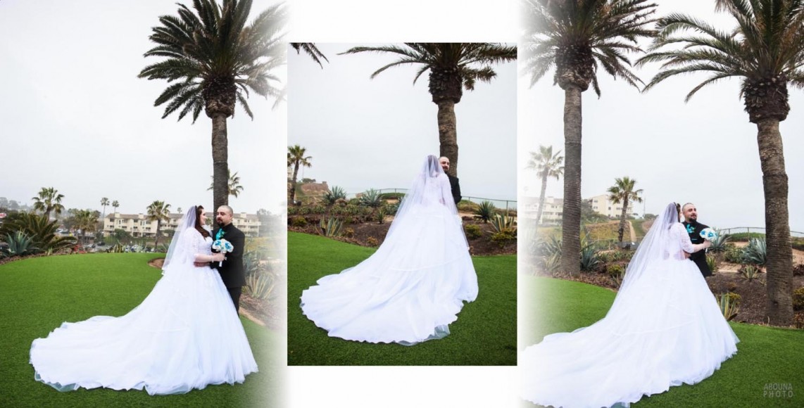 Nikki and Rudy Wedding Album Design - San Diego wedding photographer AbounaPhoto