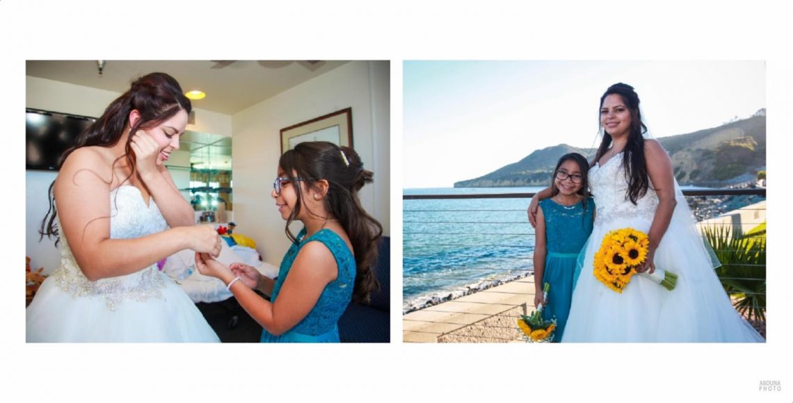Alicia and Peter - San Diego Oceanfront Wedding Photography Album - AbounaPhoto - 002-003